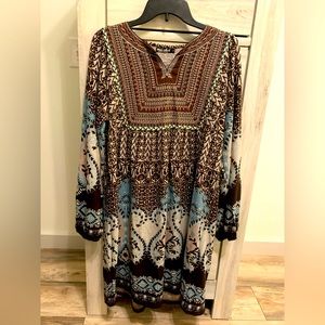 Dress - size L - knee length - White Mark